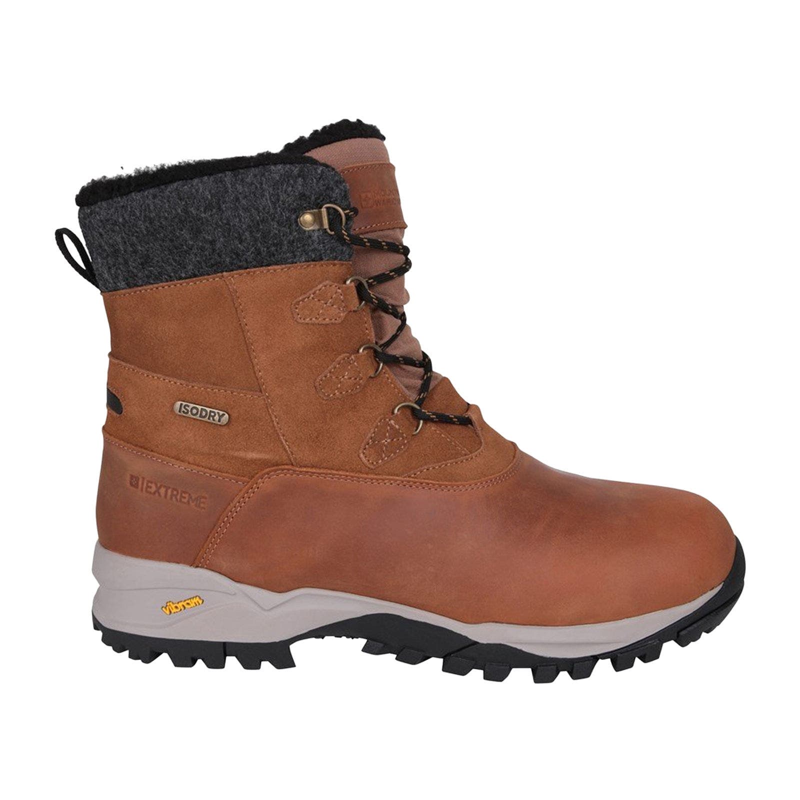 Tallin Leather Waterproof Thermal Snow Boots, Alternate, color, Tan
