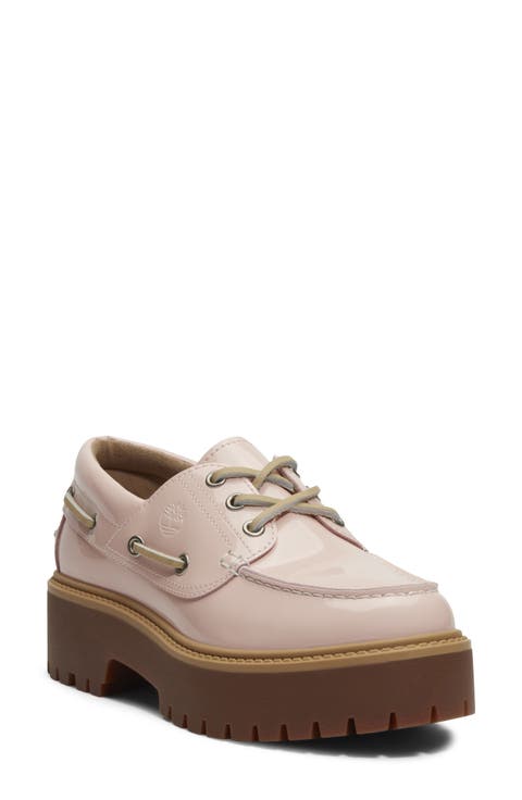 Stone Street Platform Boat Shoe (Women)