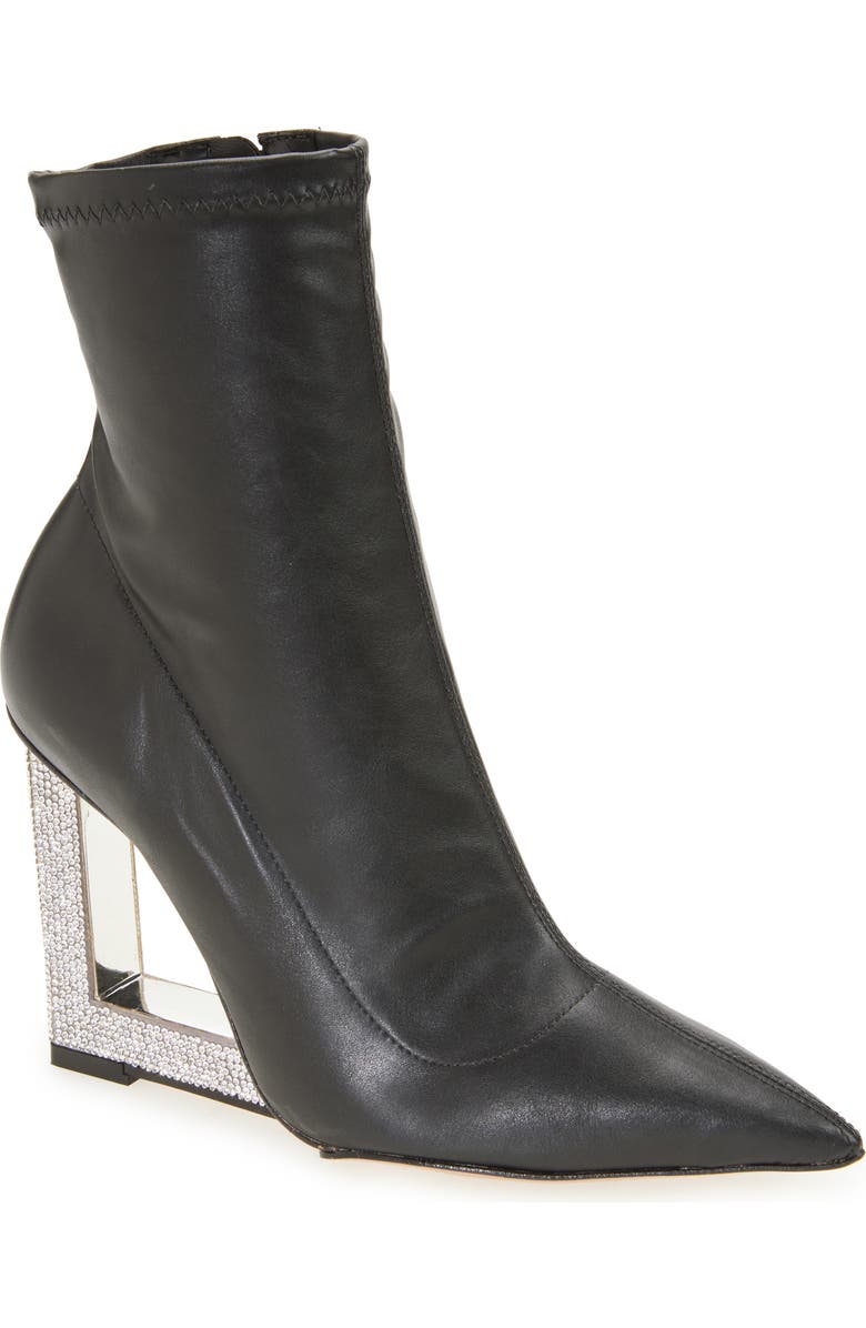 Schutz Filipa Glam Bootie, Main, color, Black