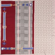 SILKSILKY Pure Silk Diversity Pattern Square Scarf