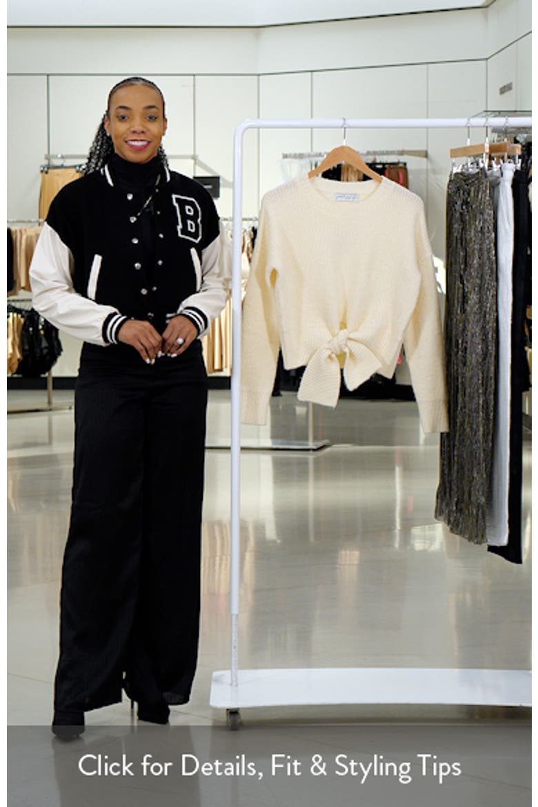 Captivate Tie Hem Sweater video