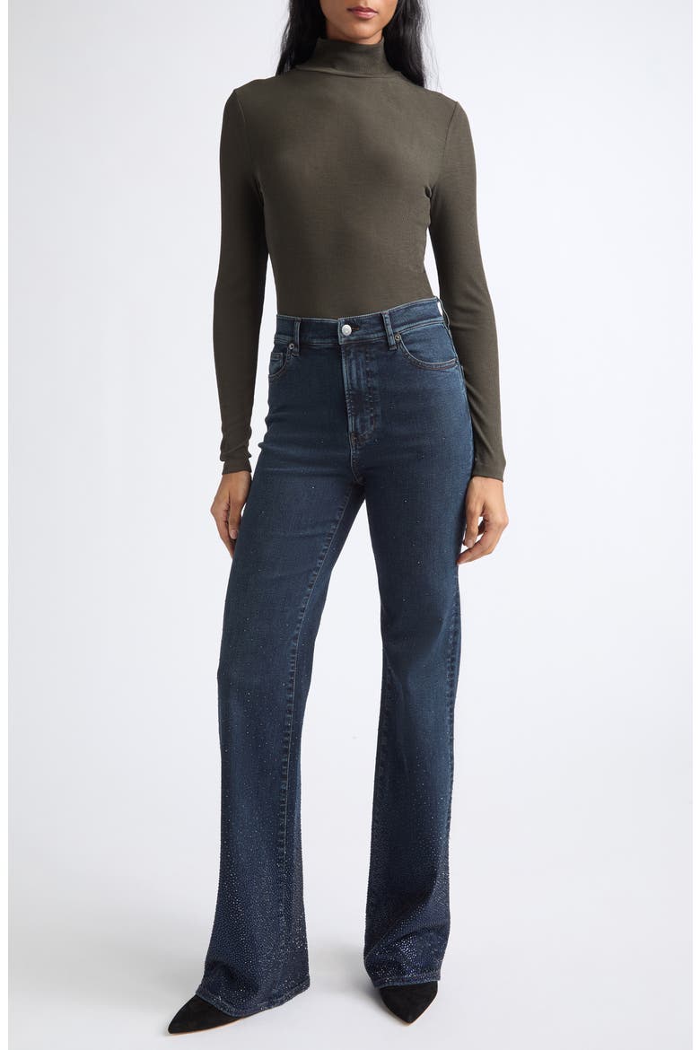 Wyeth Rib Turtleneck, Alternate, color, GREEN SHADOW
