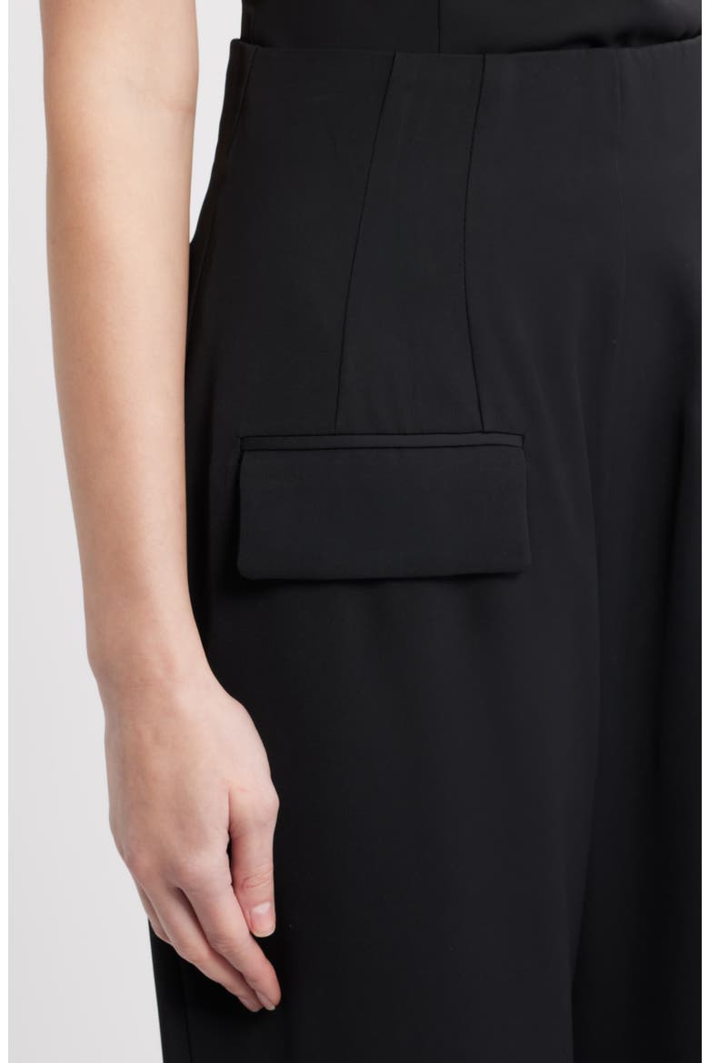 The Ultimate Muse High Waist Wide Leg Pants, Alternate, color, BLACK