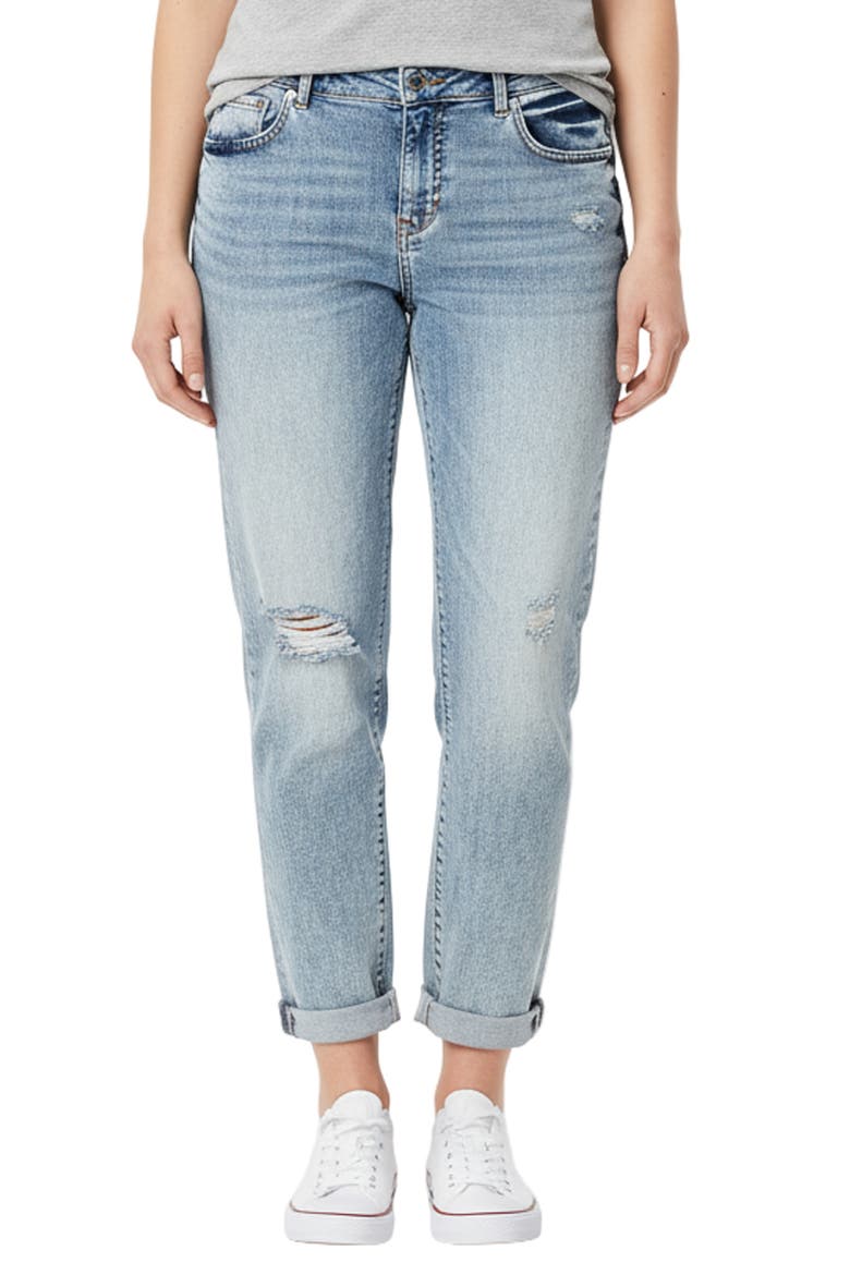 Straight Leg Boyfriend Jeans, Main, color, ISOLDE