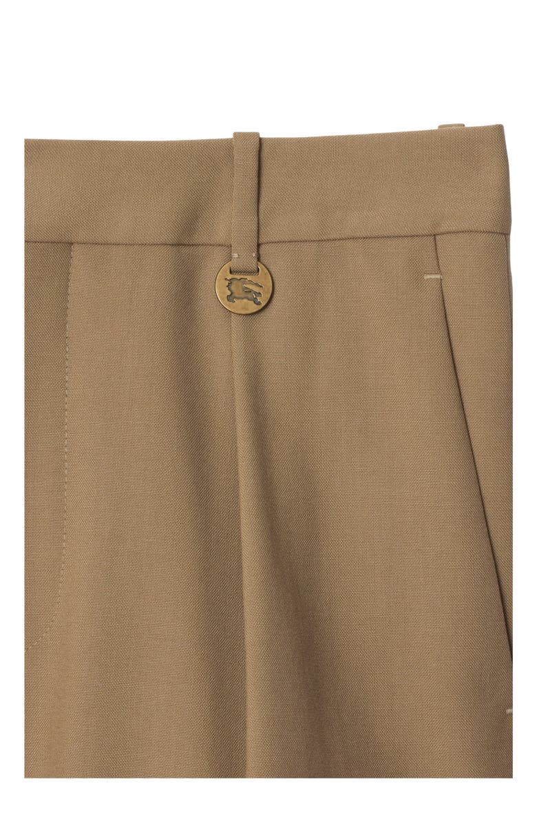 Burberry Wool Tailored Shorts, Alternate, color, Puddle