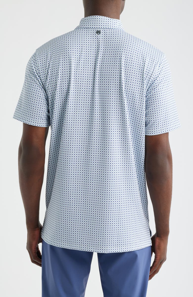 Greyson Ironwood Microprint Performance Golf Polo, Alternate, color, 