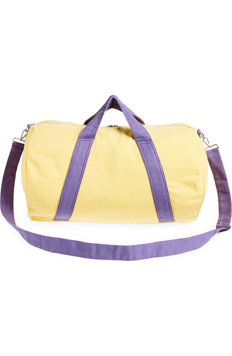 Bode Two-Tone Canvas Gym Bag, Alternate, color,