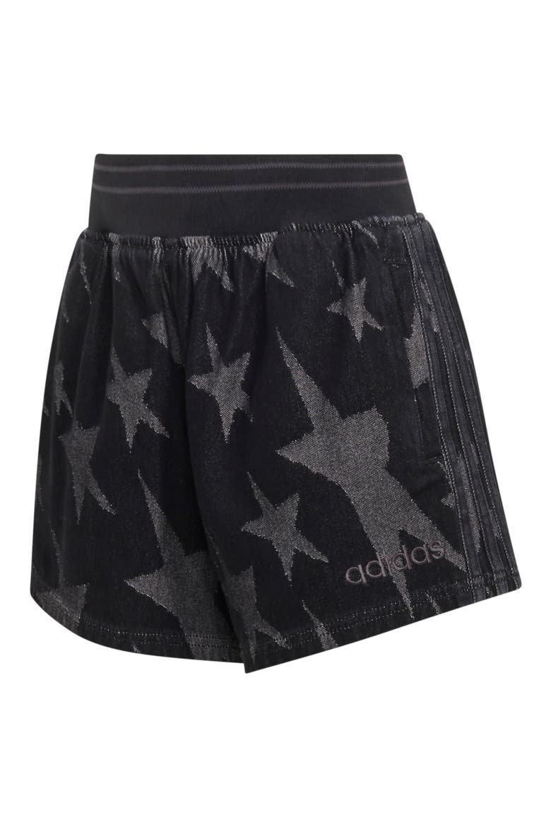 Denim Graphic Shorts, Alternate, color, TRUBLC