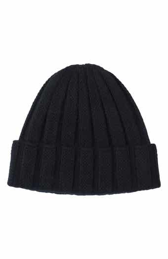 Sofia Cashmere Cable Stitch Cuffed Cashmere Beanie