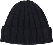 Sofia Cashmere Cable Stitch Cuffed Cashmere Beanie