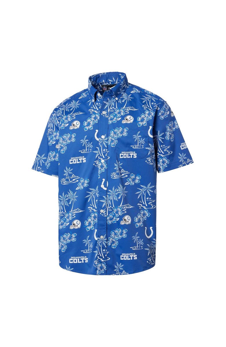 Reyn Spooner Men's Reyn Spooner Royal Indianapolis Colts Kekai Button-Up Shirt, Alternate, color, Royal