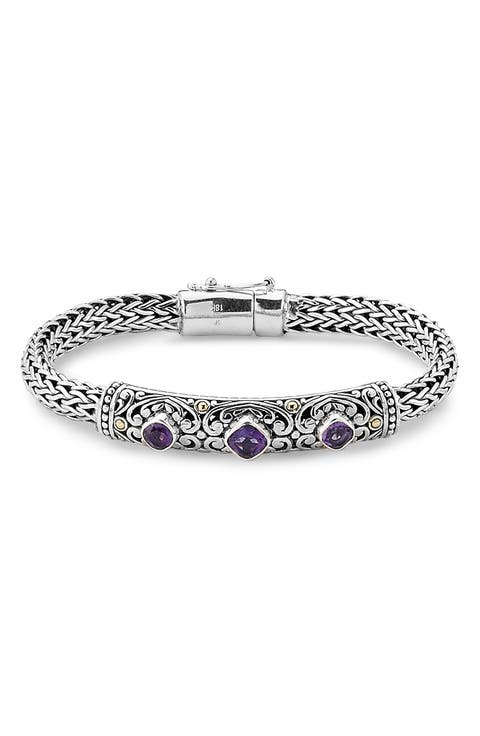 Sterling Silver Rope Bracelet