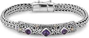 SAMUEL B. Sterling Silver Rope Bracelet