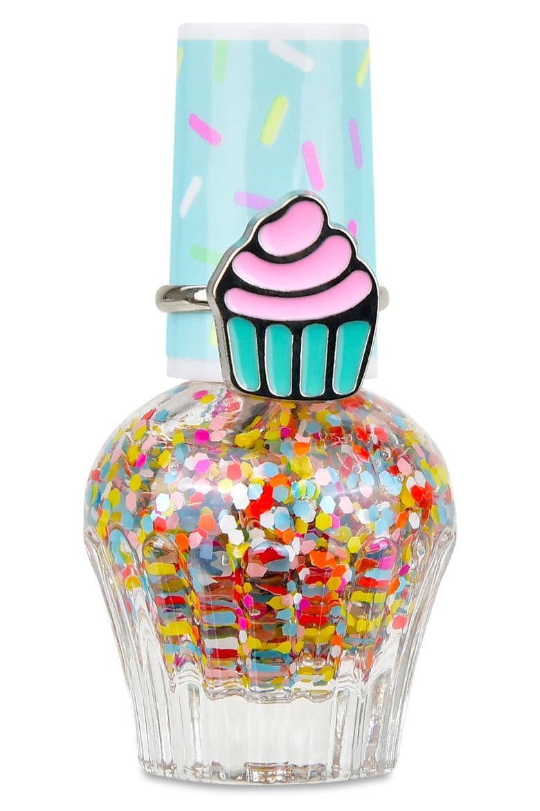 Sprinkles Nail Polish, Stickers & Ring Set, Alternate, color, MULTI