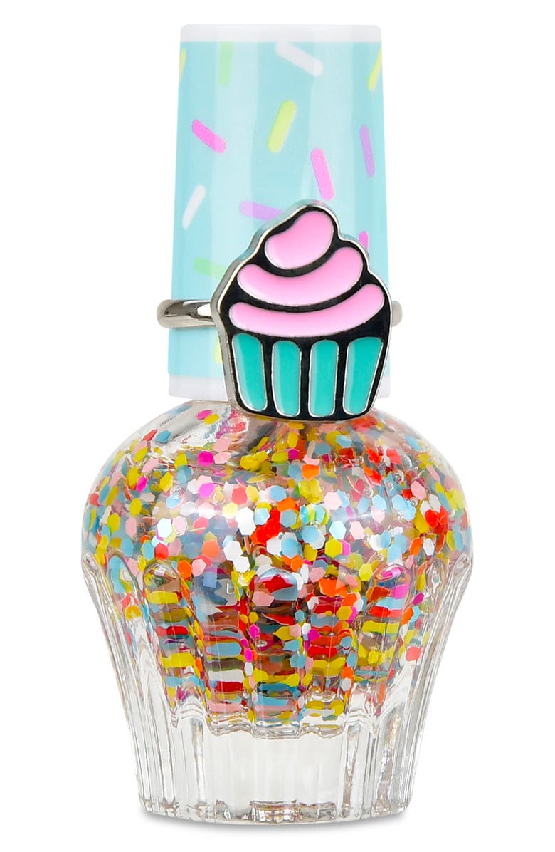 Iscream Sprinkles Nail Polish, Stickers & Ring Set, Alternate, color, Multi