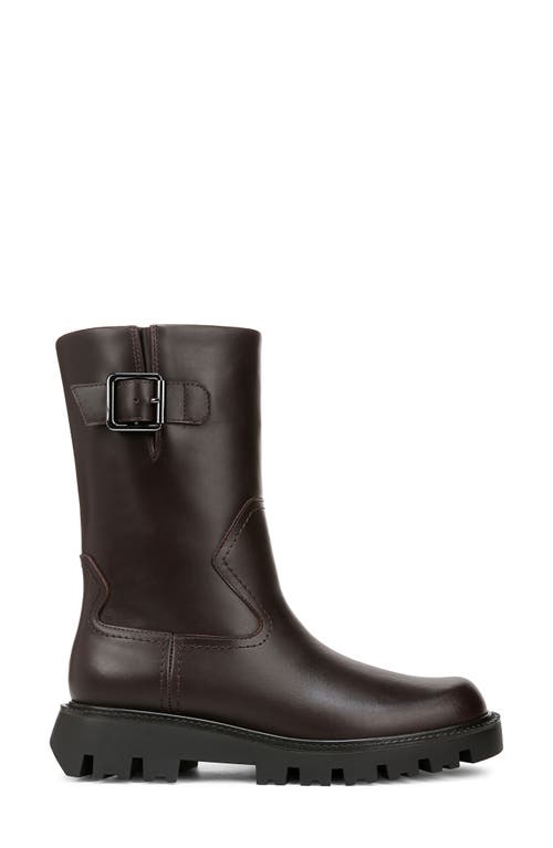 Franco Sarto Brina Moto Bootie In Brown