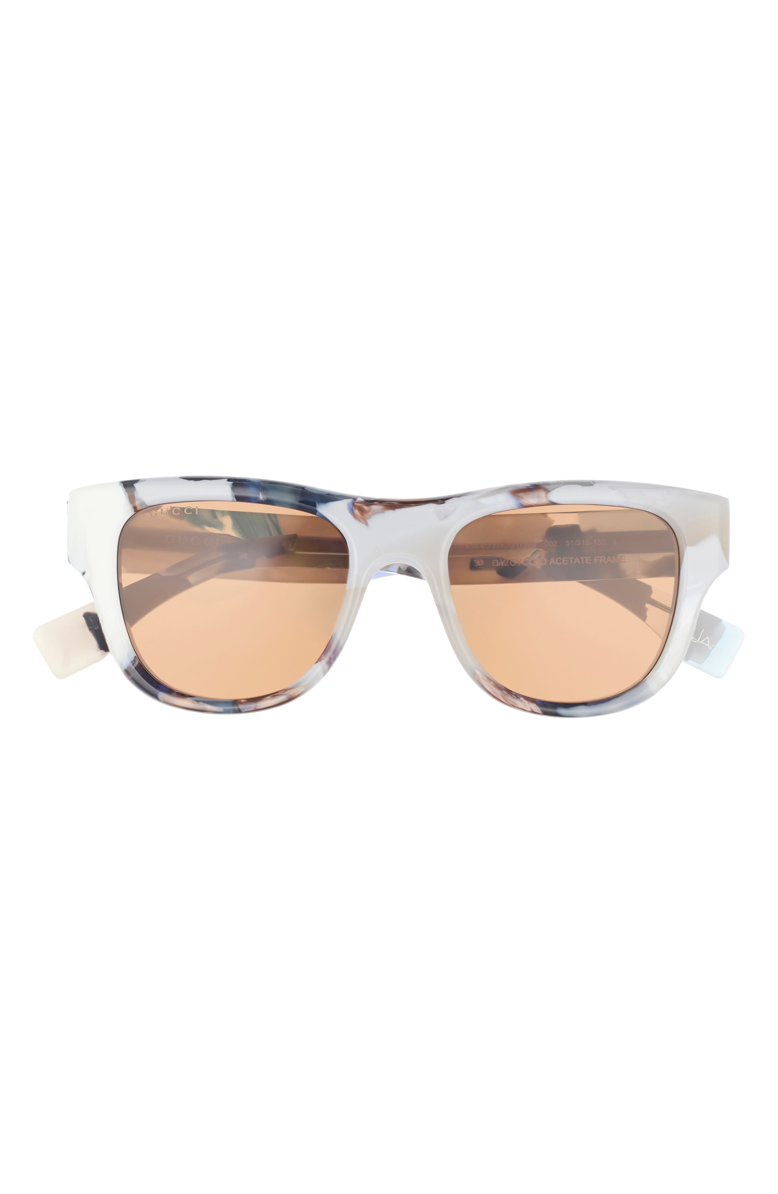 Gucci 51mm Square Sunglasses
