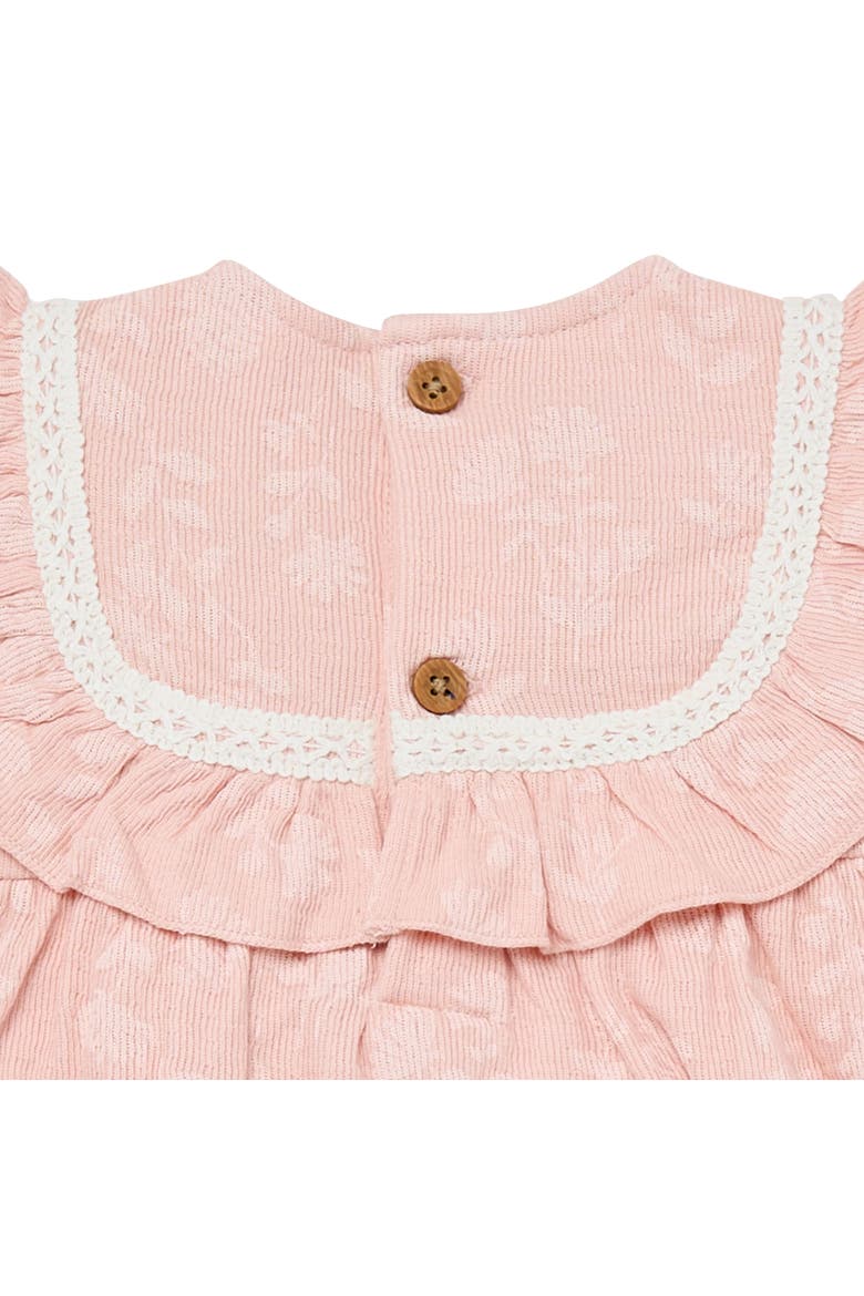 Ruffle Bubble Romper, Alternate, color, Rose Floral