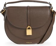DeMellier Siena Leather Saddle Crossbody Bag