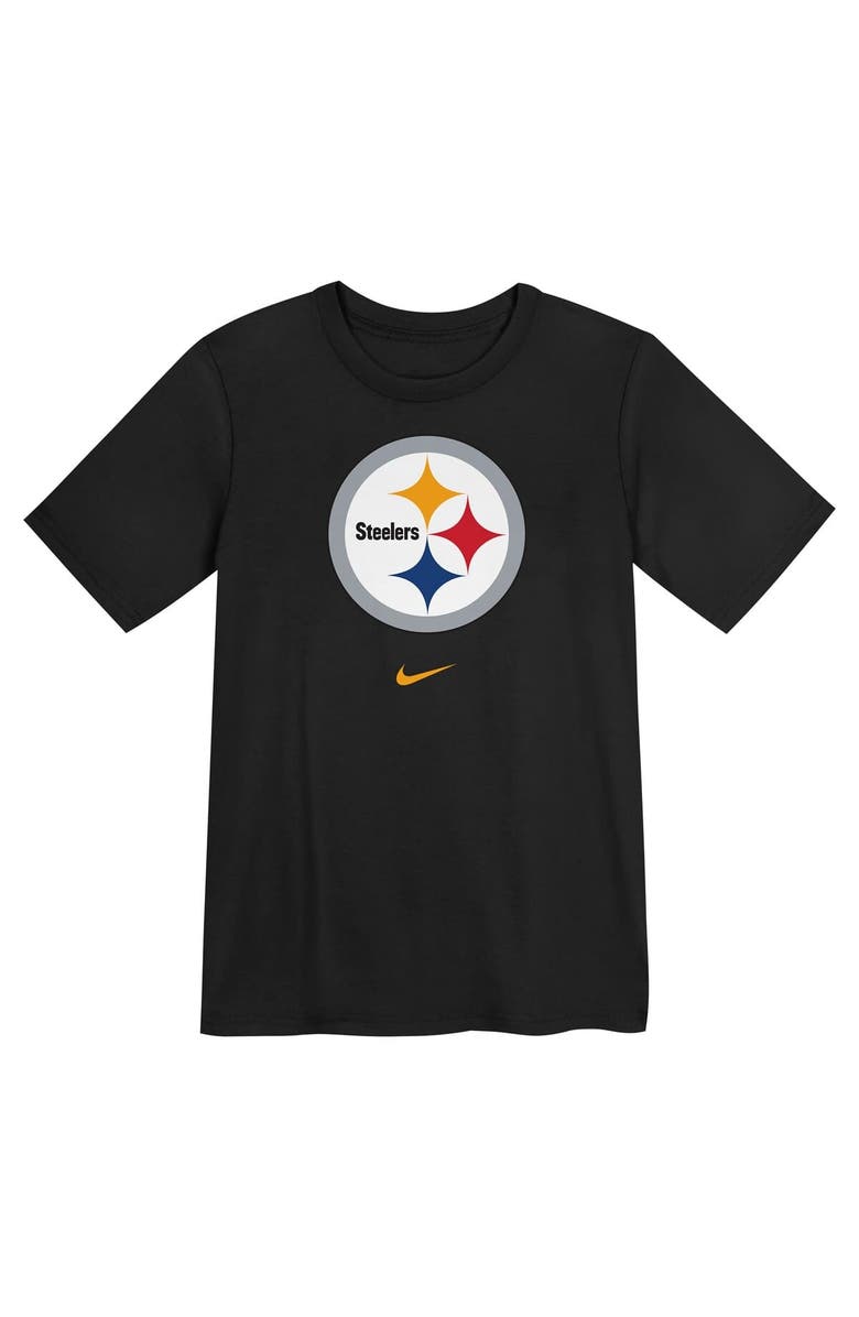 Nike Preschool Nike Black Pittsburgh Steelers Primary Logo Legend Performance T-Shirt, Alternate, color, Black
