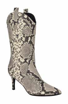 Wurlie Snakeskin Embossed Western Boot