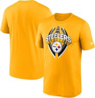 Nike Men's Nike Gold Pittsburgh Steelers Legend Icon Performance T-Shirt