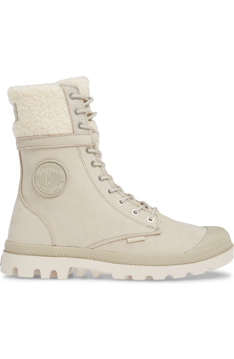 Palladium Baggy Pilot Faux Shearling Lined Boot, Alternate, color,