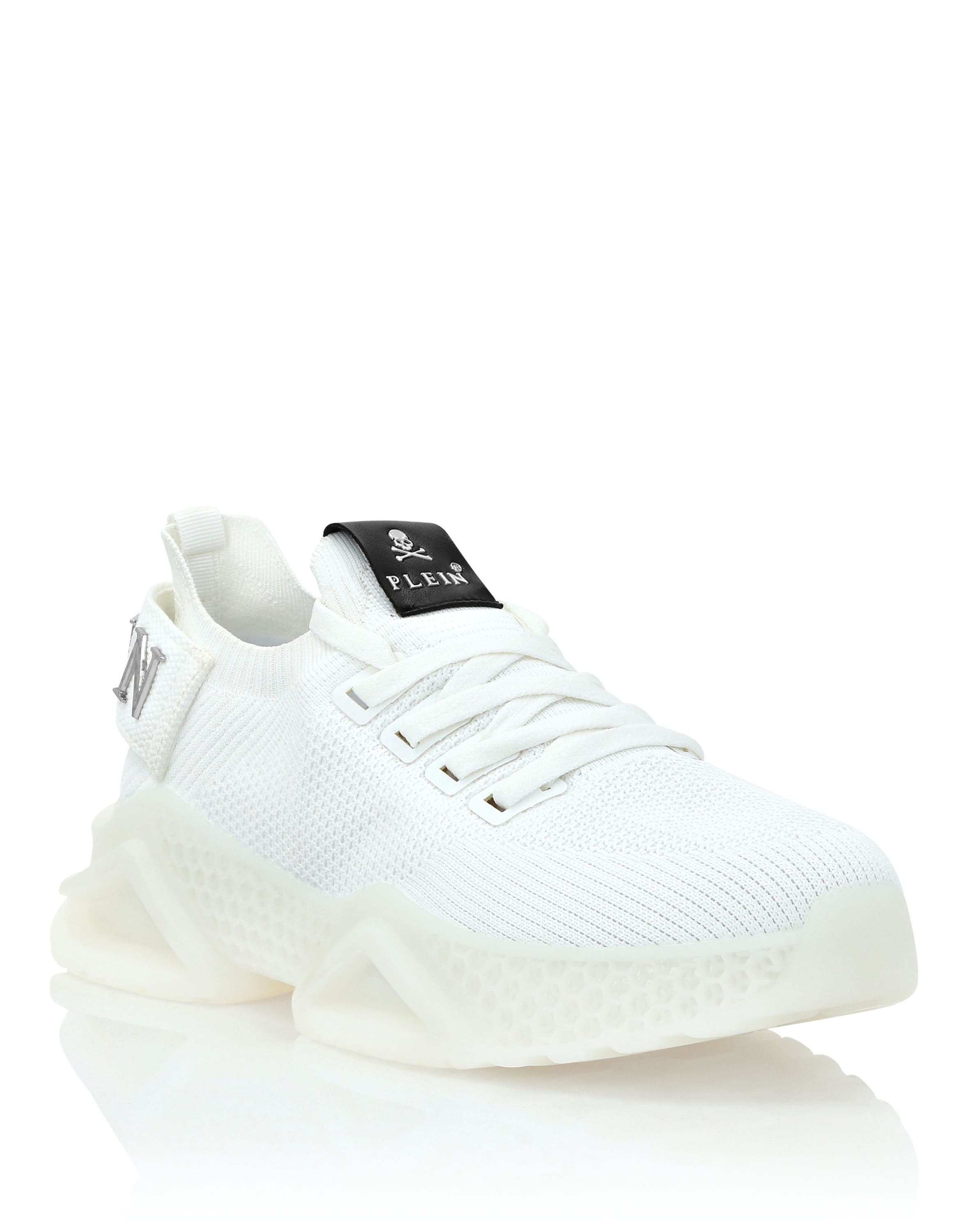 Runner Iconic Plein Unisex, Main, color, white/white