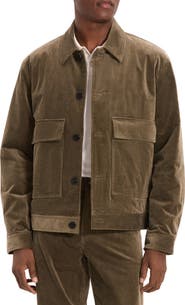Theory Perfect Corduroy Button-Up Jacket