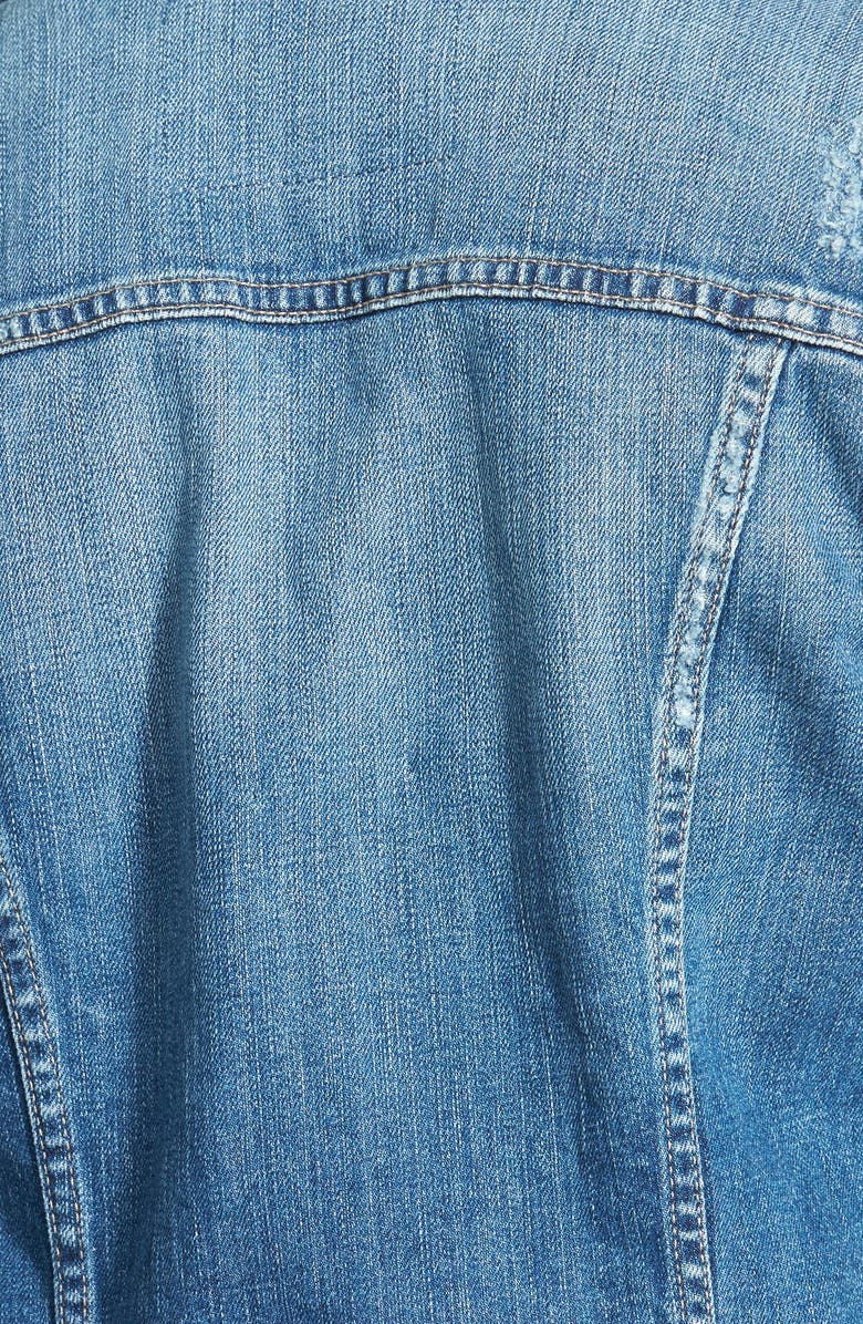 AG 'Robyn' Cropped Denim Jacket, Alternate, color, 