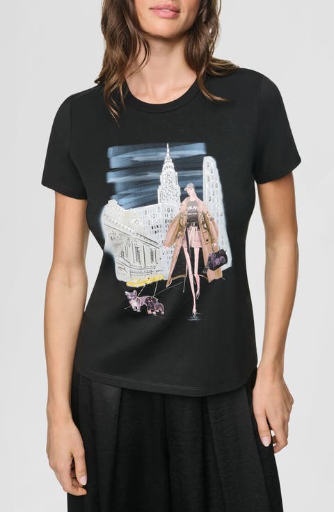 Midtown Dog Walkers Graphic T-Shirt