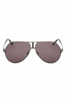 63mm Navigator Sunglasses