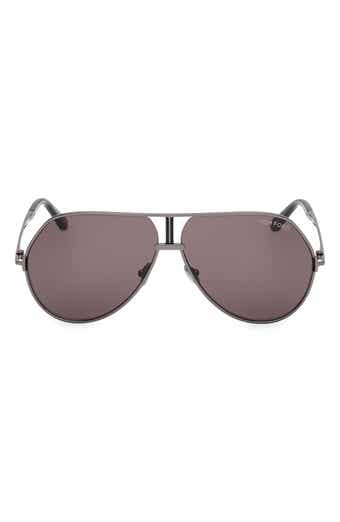 63mm Navigator Sunglasses