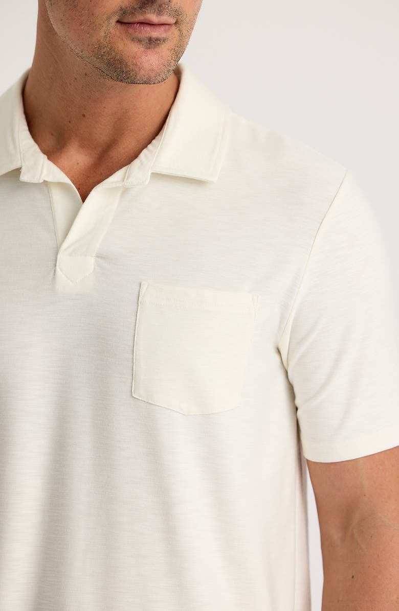 Free Fly Slub Polo II, Alternate, color, Sea Salt