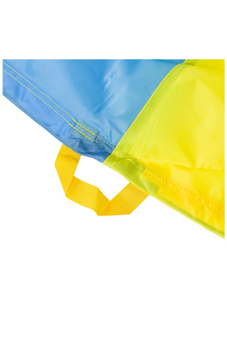 Funchute 6-Foot Play Parachute, Alternate, color, GREEN YELLOW RED BLUE