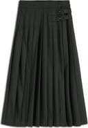 Boden Josephine Belt Detail Pleated Skirt