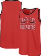 '47 Men's '47  Red Tampa Bay Buccaneers Winger Franklin Tank Top