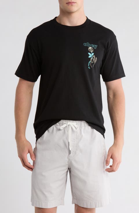 Spring Forth Cotton Graphic T-Shirt