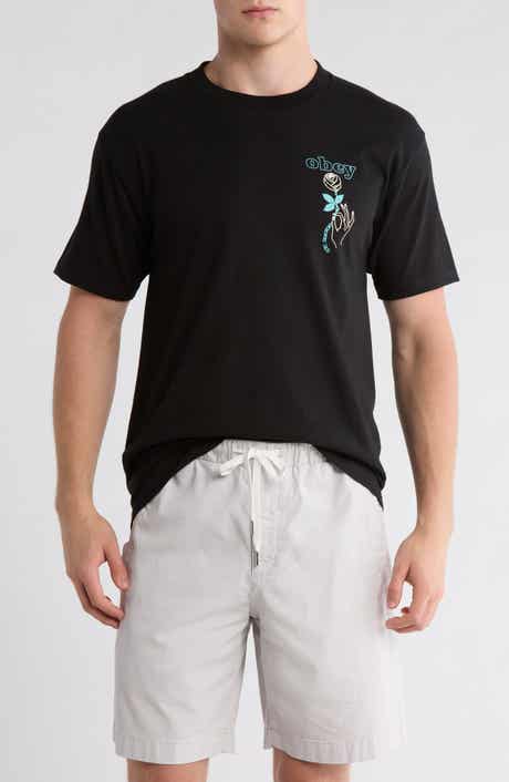 Obey Spring Forth Cotton Graphic T-Shirt