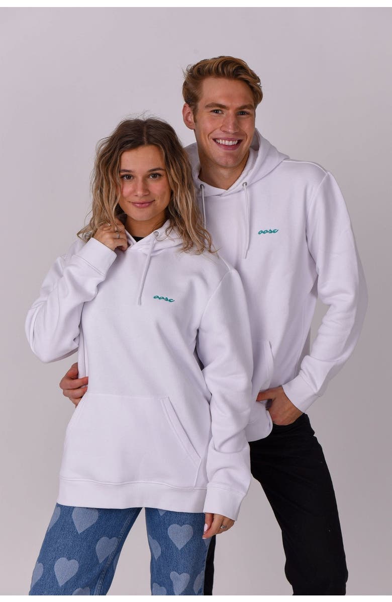 OOSC Powder Club Hoodie - White, Alternate, color, White
