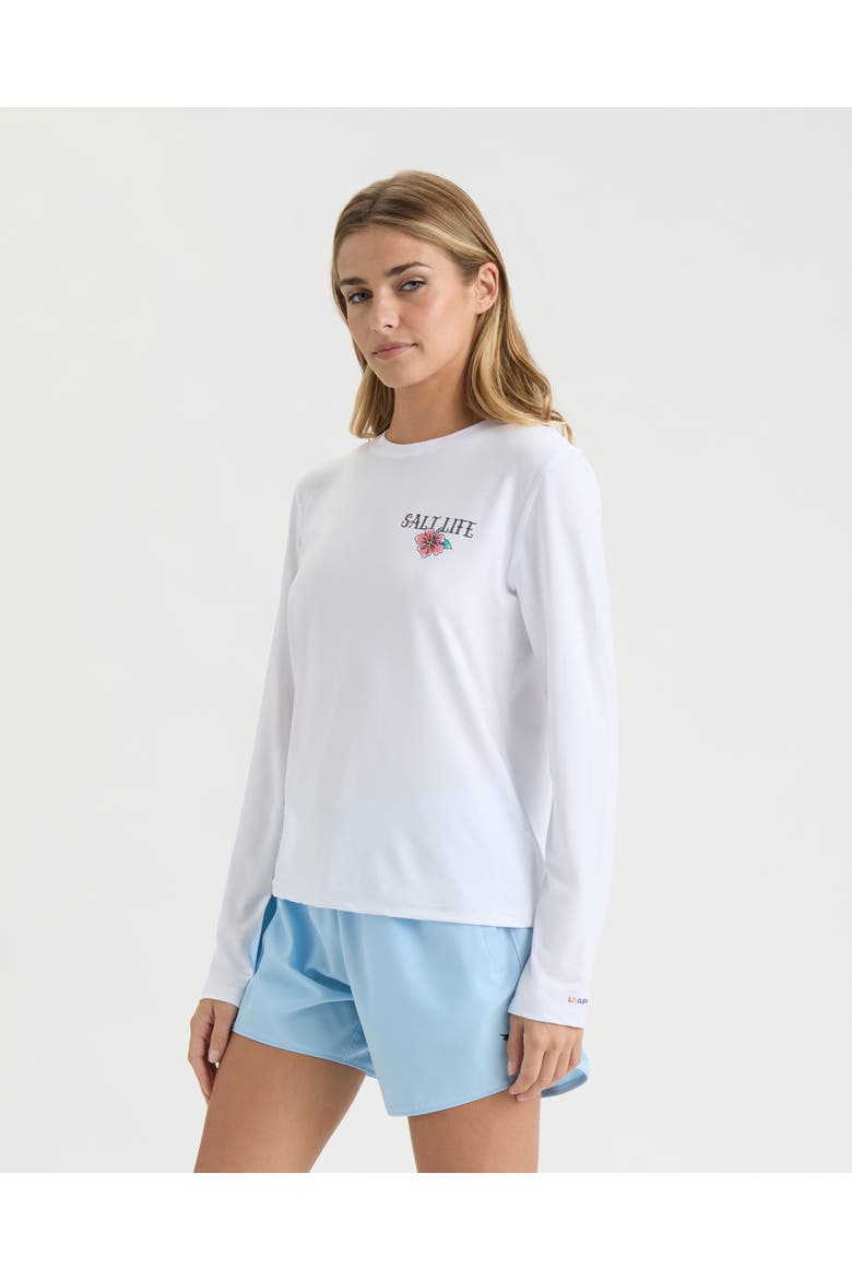 High Flyer SLX Performance Long Sleeve Shirt, Alternate, color, White