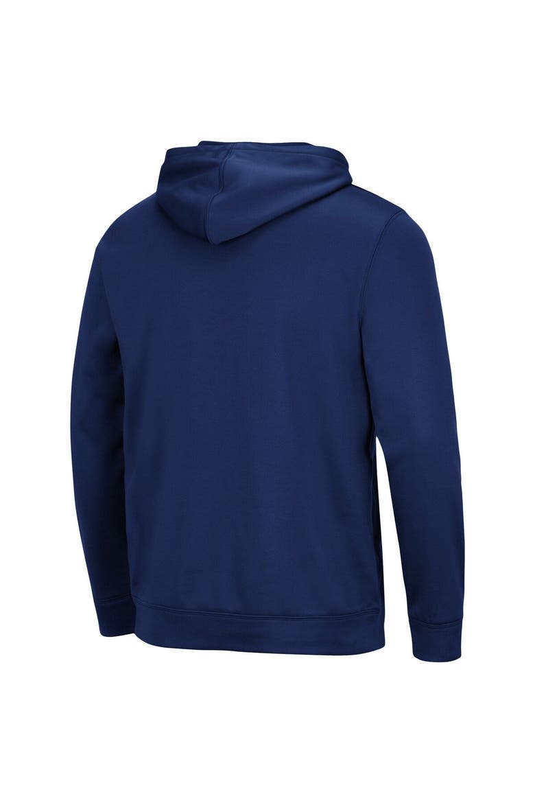 Men's Colosseum Navy Butler Bulldogs Lantern Pullover Hoodie, Alternate, color, Navy