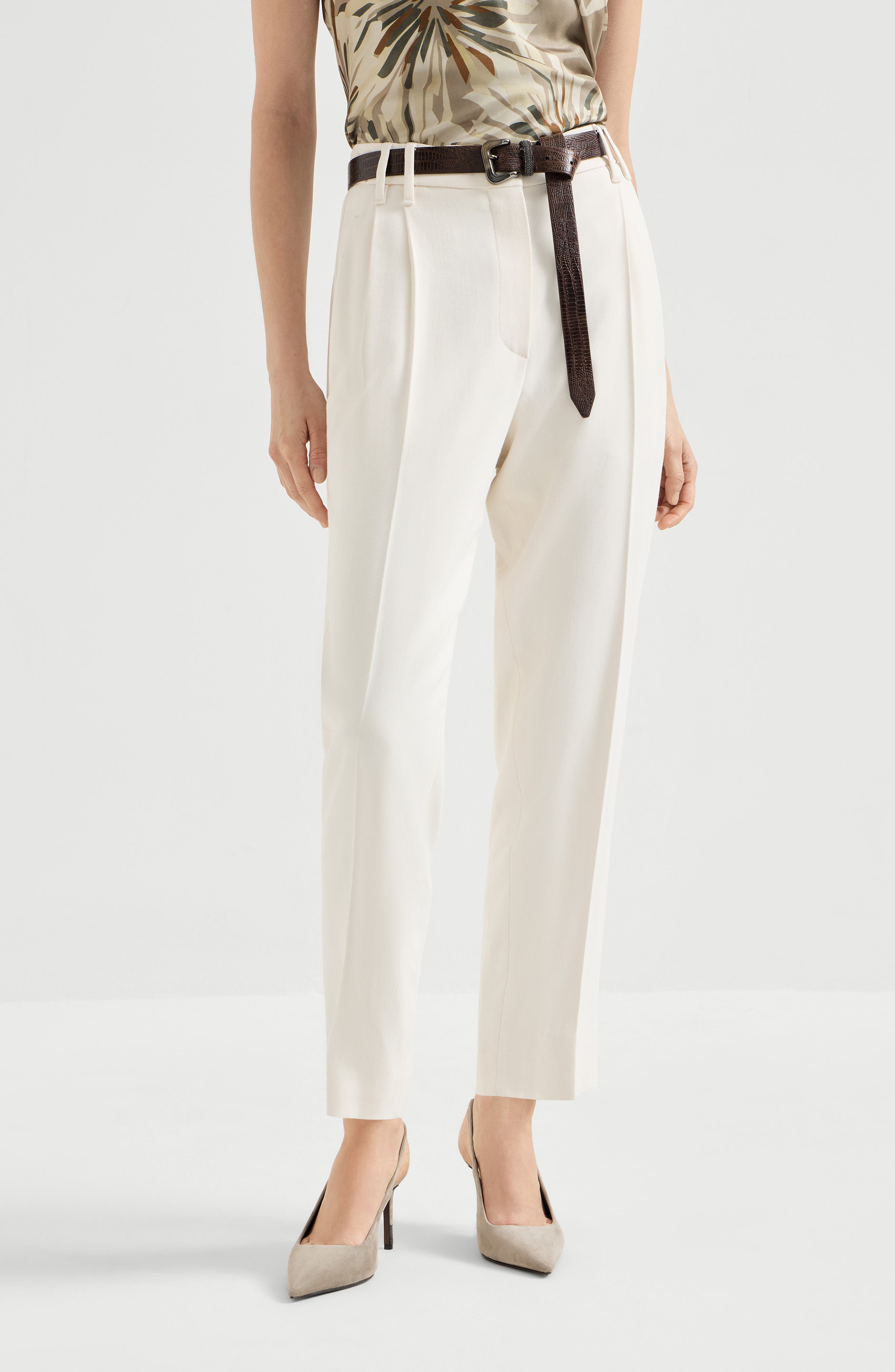 Slouchy trousers