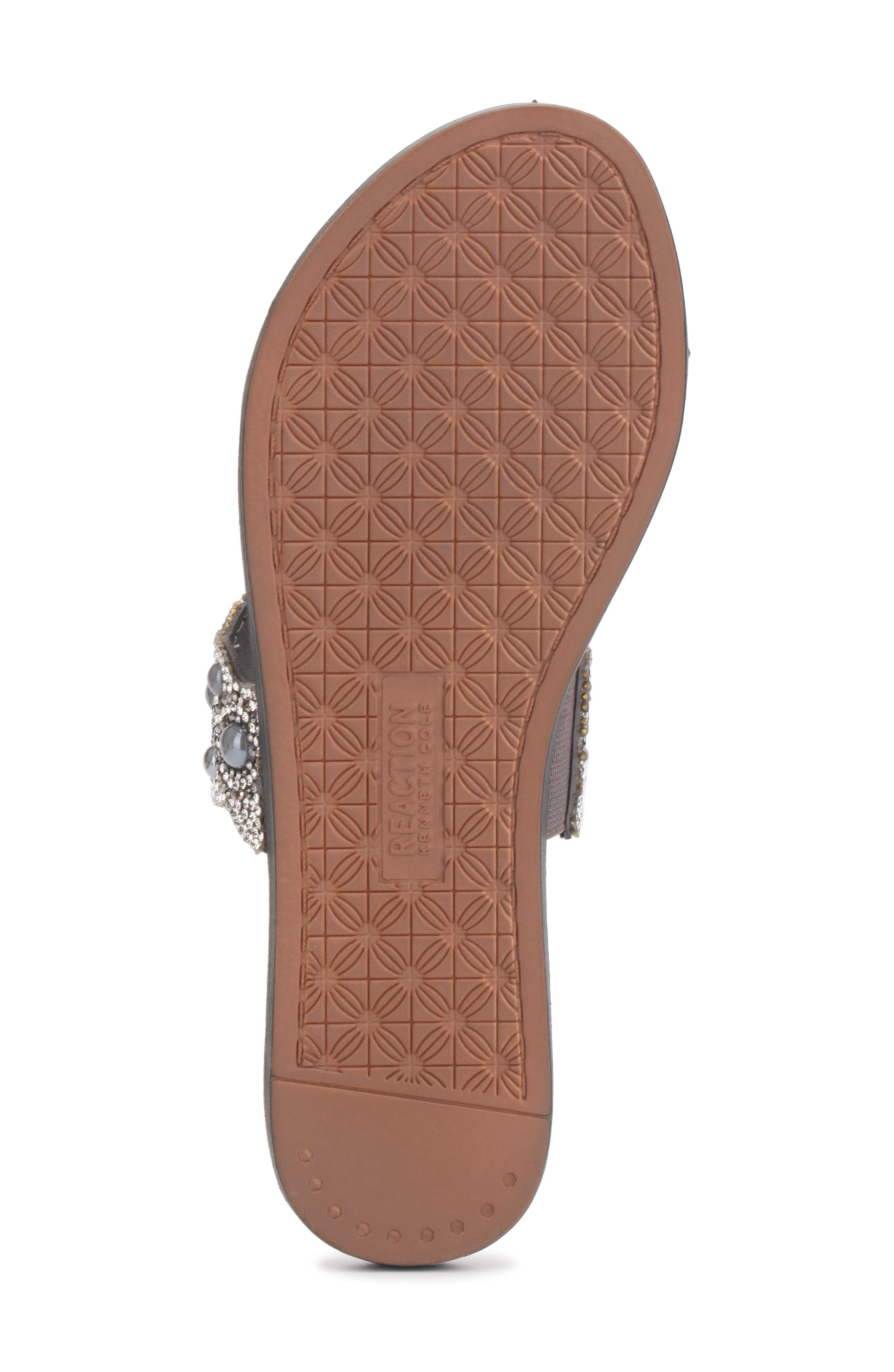 Reaction Kenneth Cole Embellished Toe Loop Sandal, Alternate, color, 