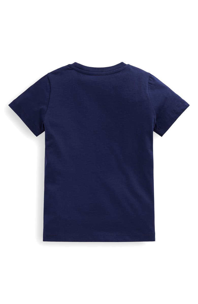 Mini Boden Kids' Snakes Glow in the Dark Cotton T-Shirt, Alternate, color,