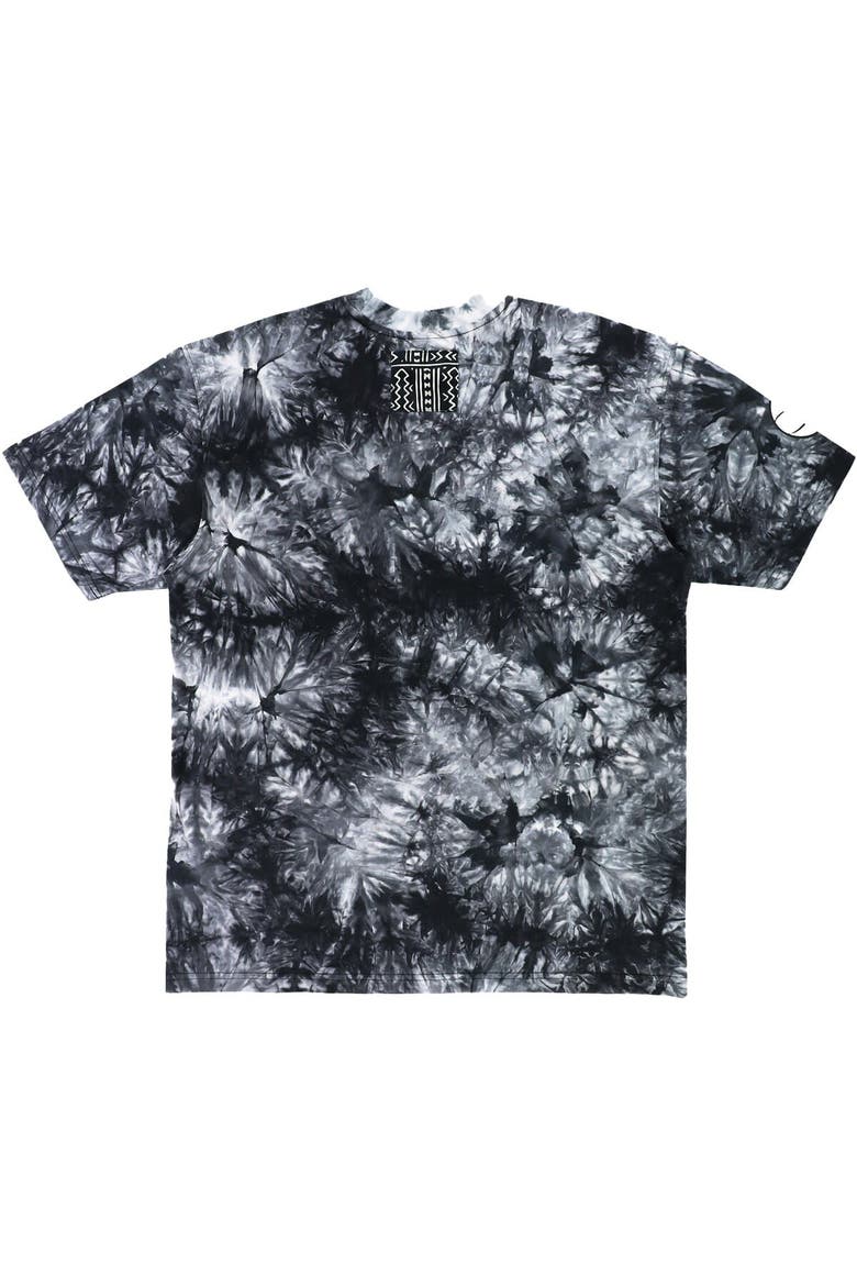Unisex NBA x Two Hype  Black Brooklyn Nets Culture & Hoops Tie-Dye T-Shirt, Alternate, color, Black