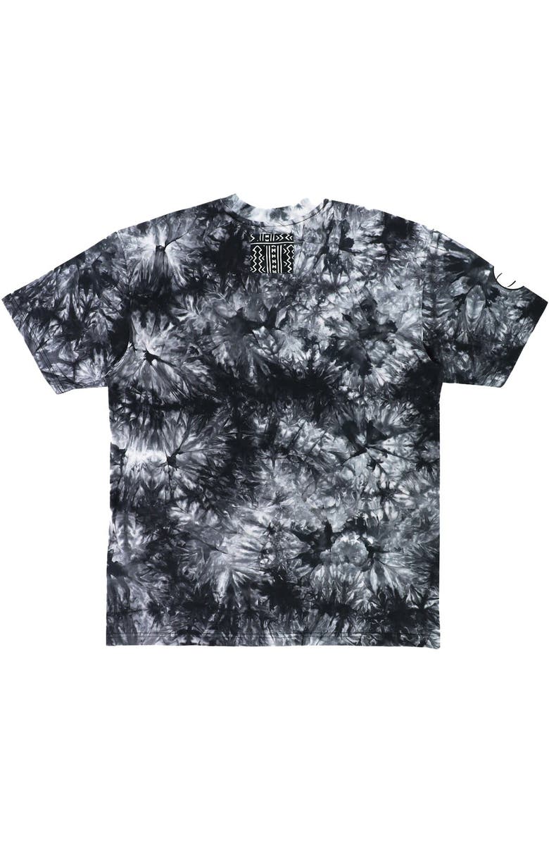 Two Hype Unisex NBA x Two Hype Black Brooklyn Nets Culture & Hoops Tie-Dye T-Shirt, Alternate, color, Black