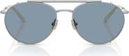 Brunello Cucinelli 56mm Pilot Sunglasses