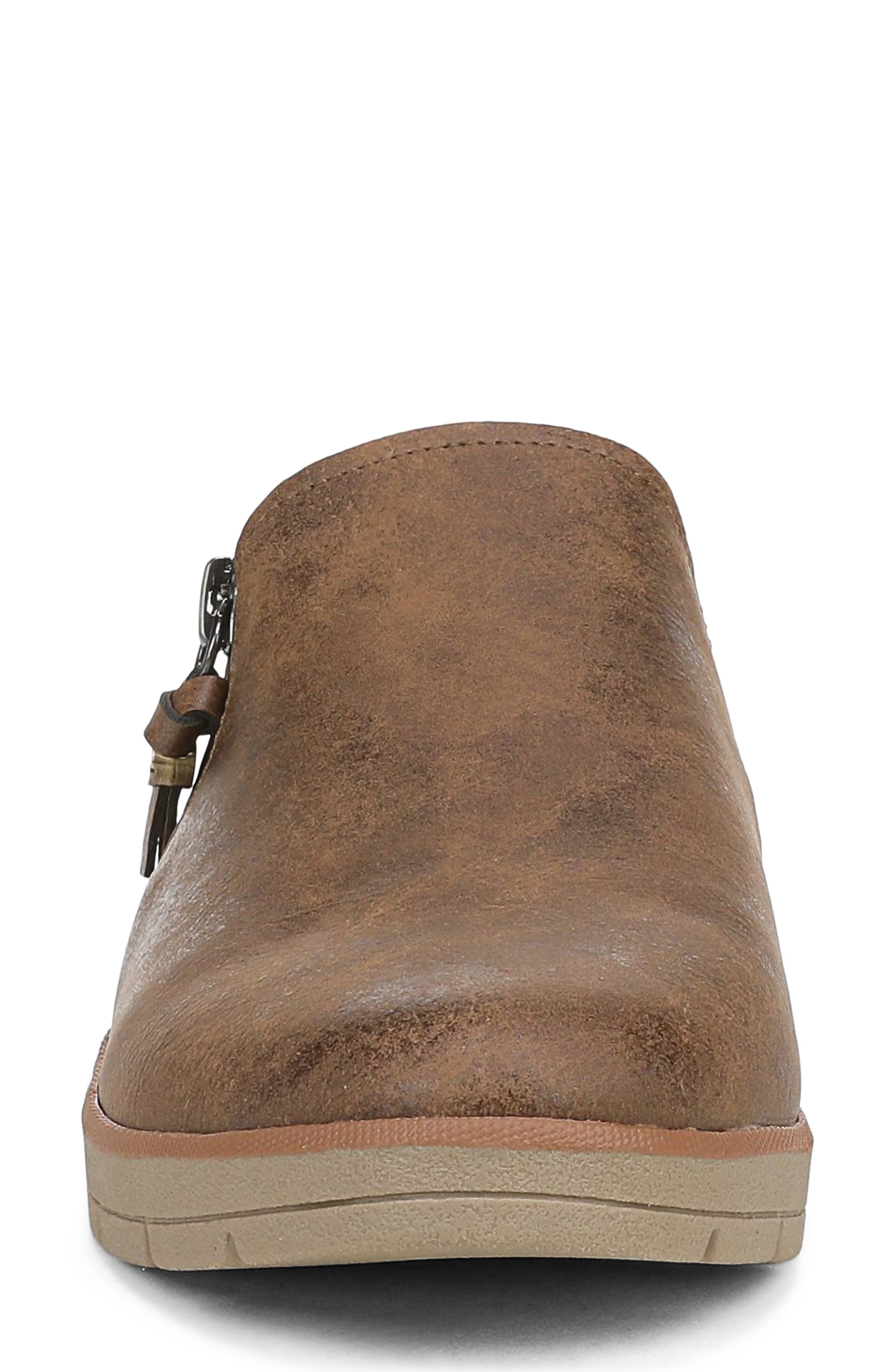 Nice Day Now Ankle Bootie, Alternate, color, MID BROWN FAUX LEATHER