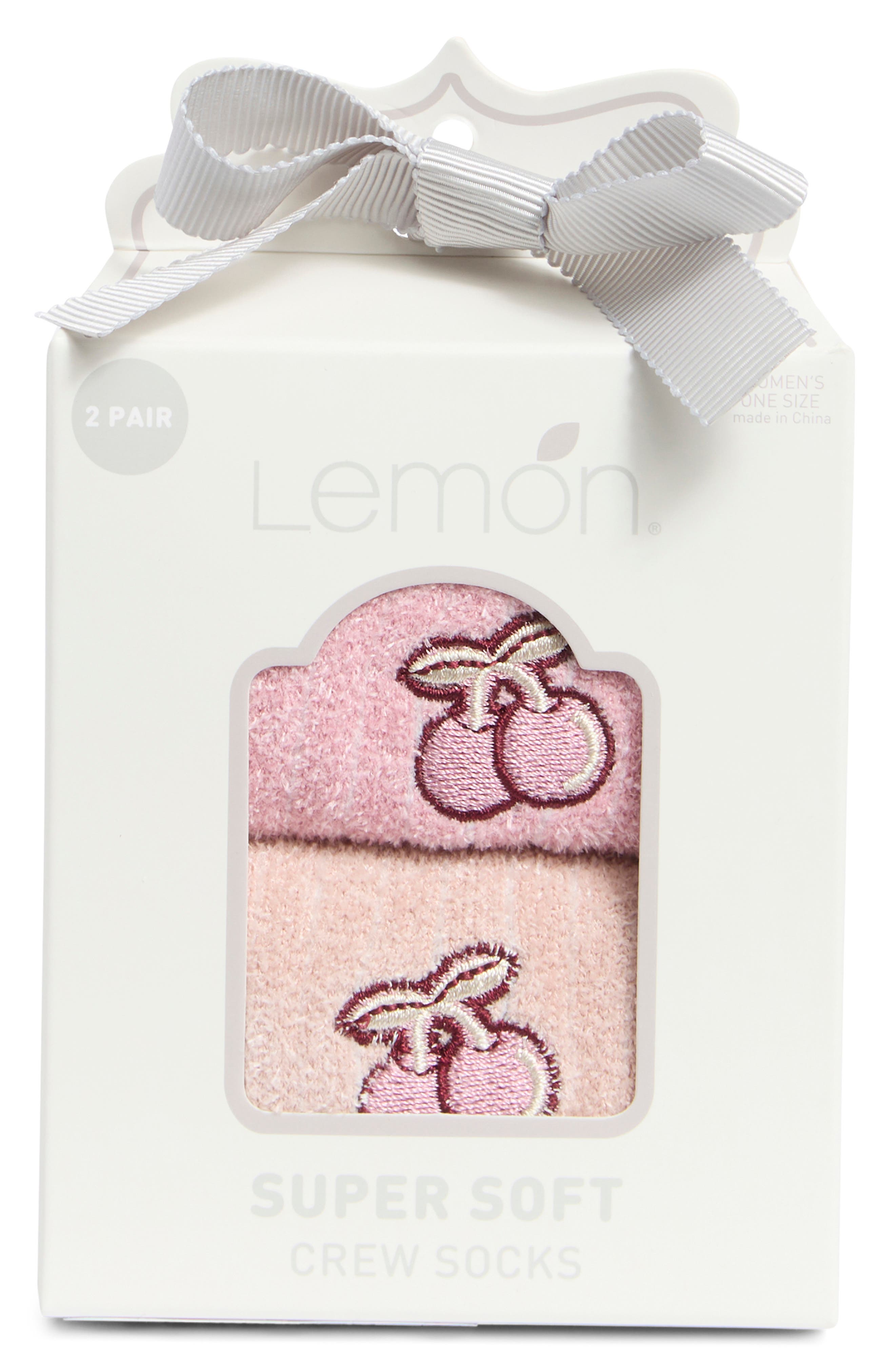 Lemon Assorted 2-Pack Butter Socks